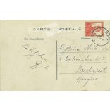 1912 - Kreatív, francia képeslap, színezett fotólap. Papír applikációval, felülragasztással. (2791866)