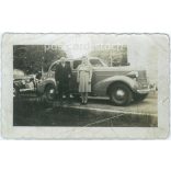 Középkorú pár az Egyesült Államokban az 1940-es évek végén. Eredeti papírkép. (2791939)