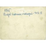 1945 - Angol katonai válogatott, 2:2. Eredeti papírkép. (2791976)