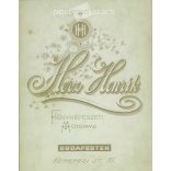 Herz Henrik, fényképészeti műtermében készült kabinetfotó. Budapest. Négy testvér, akár mint az orgonasípok. Kabinetfotó / keményhátú fotó / vizitkártya, CDV fotó. (2791983)