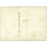 1940 - Rákospalota. Családi idill a kertben. Eredeti papírkép. (2792162)