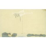 1950-es évek. Családi idill a szabadban. Fekete-fehér fotólap, képeslap. Vágott. (2792167)