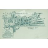 1900-as évek eleje - Fiatal férfi, műtermi portréfotója. Licht Ferenc fényképészeti műterme készítette, Temesváron. Kabinetfotó / keményhátú fotó / vizitkártya, CDV fotó. (2792182)