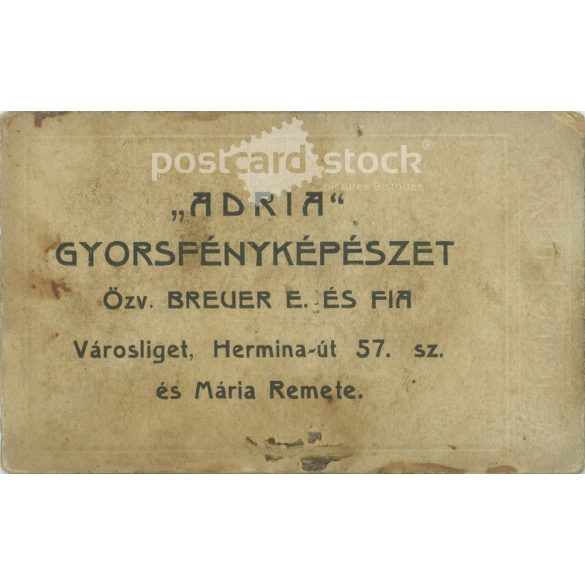 1900-as évek eleje - Fiatal hölgyek, egészalakos, műtermi fotója. Adria városligeti fényképészeti műterme készítette, Budapesten. Kabinetfotó / keményhátú fotó / vizitkártya, CDV fotó. (2792189)