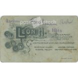 1910 - Középkorú, elegáns úr, Grohmann Artúr, műtermi portréfotója. Leon H. fényképészeti műterme készítette, Budapesten. Kabinetfotó / keményhátú fotó / vizitkártya, CDV fotó. (2792198)