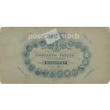 1890-es évek. Elegáns nő, műtermi fotója. Goszleth István, fényképészeti műterme készítette, Budapesten. Eredeti kabinetfotó / keményhátú fotó / vizitkártya, CDV fotó. (2792229)
