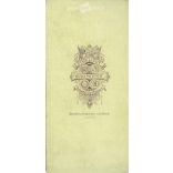 1890-es évek. Férfi kabátban, szivarral, műtermi felvétel. Sterlisky, fényképészeti műterme készítette, Budapesten. Eredeti kabinetfotó / keményhátú fotó / vizitkártya, CDV fotó. Vágott. (2792230)