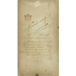 1912 - br Barkóczy Sándor plébános felszentelési fotója. Mindszenty B, fényképészeti műterme, Pozsony. Eredeti kabinetfotó / keményhátú fotó / vizitkártya, CDV fotó. (2792243)