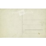 1920-as évek. Ismeretlen testvérpár fotója, Budapest Városliget, Vajdahunyad vára előtt. Eredeti papírkép, készítője ismeretlen. Fotólap, képeslap. (2792286)