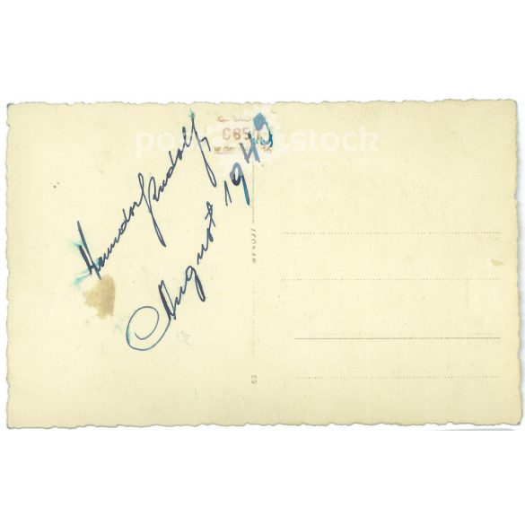 1949 augusztus - Fiatal lányok a vízparton. Készült a Leonardo műteremben, Temesvárott. Eredeti Papírkép. Fotólap, képeslap. (2792290)