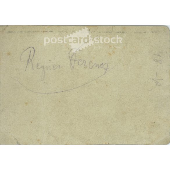 1900-as évek eleje. Regner Ferenc fotója, Diósgyőr, vasgyári bélyegzéssel. A kép készítője ismeretlen. A fotó Magyarországon készült. Eredeti papírkép. (2792354)