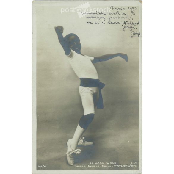 1903 - Párizs. Zselatinos ezüst, fekete-fehér régi fotólap, képeslap. (2792382)