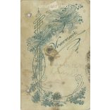 1900-as évek eleje. Bermann László műtermi fotója. Régi fotó / Vizitkártya / CDV fotó. (2792398)