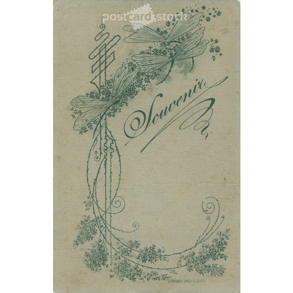 1910-es évek eleje. Fiatal, középosztálybeli férfi, félalakos műtermi fotója. Régi fotó / Vizitkártya / CDV fotó.(2792399)