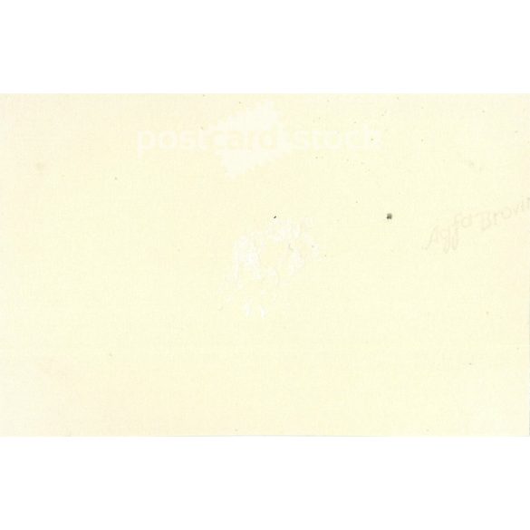 1930-as évek. Németország. Kisvárosi főutca. Fekete-fehér eredeti papírkép, régi fotó. (2792477)