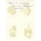 1952. Németország. Fiatal hölgy motorral. A kép készítője és a rajta szereplő személye ismeretlen. Fekete-fehér eredeti papírkép, régi fotó.  (2792506)