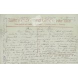1900-as évek. Romantikus régi képeslap. Színezett fotólap. (2792550)