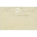 Rechnitzer Károly fényképészeti műterem munkája. 1900-as évek eleje. Pancsova, Szerbia. Katharine Kernweis, műtermi fotója. Régi fotó, vizitkártya, CDV fotó. (2792575)