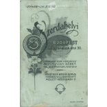 1900-as évek eleje. Fiatal férfi műtermi fotója. A képen szereplő személye ismeretlen. Szerdahelyi fényképészeti műterem munkája. Budapest. Régi fotó, vizitkártya, CDV fotó. (2792703)