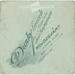 1800-as évek vége. Elegáns nő, műtermi fotója. A képen szereplő személye ismeretlen. Dunky Fivérek fényképészeti műterem munkája. Kolozsvár. Régi fotó, eredeti kabinetfotó / keményhátú fotó. (2792774)