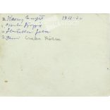 1942 - Kirándulás a szabadban, csoportkép. A hátoldalon nevekkel. A kép készítője ismeretlen. Régi fotó. Fekete-fehér fotó, eredeti papírkép. (2792792)