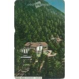 1917 - Lillafüred, Miskolc. Eredeti papírkép. Színezett fotólap, régi képeslap. (2792845)