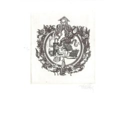   Vén Zoltán (1941-): Kisgaléria. Jelzett, eredeti rézkarc. Festmény/grafika. (2792855)