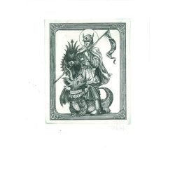   Vén Zoltán (1941-): Kisgaléria. Jelzett, eredeti rézkarc. Festmény/grafika. (2792862)