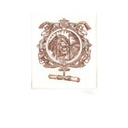   Vén Zoltán (1941-): Kisgaléria. Jelzett, eredeti rézkarc. Festmény/grafika. (2792863)