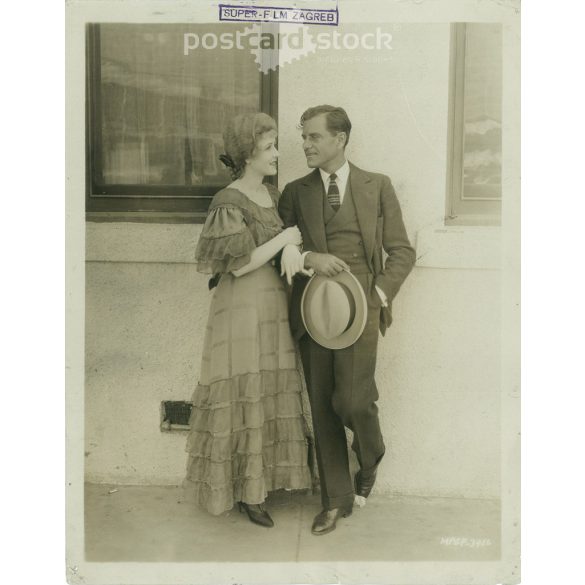 Jelenet a „A tagadás” című filmből (1925). A Zagreb film archívumából. Eredeti papítkép. (2793079)