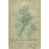 1900 - A kép Katona Zsigmondot ábrázolja, kitüntetéssel. A fotót a Fanto fényképészeti műterem készítette, Kecskeméten. Eredeti kabinetfotó / keményhátú fotó / vizitkártya, CDV fotó. (2793208)