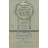1910-es évek. Harkányi fotóműtermének munkája, Botfán. Eredeti kabinetfotó / keményhátú fotó / vizitkártya, CDV fotó. (2793429)