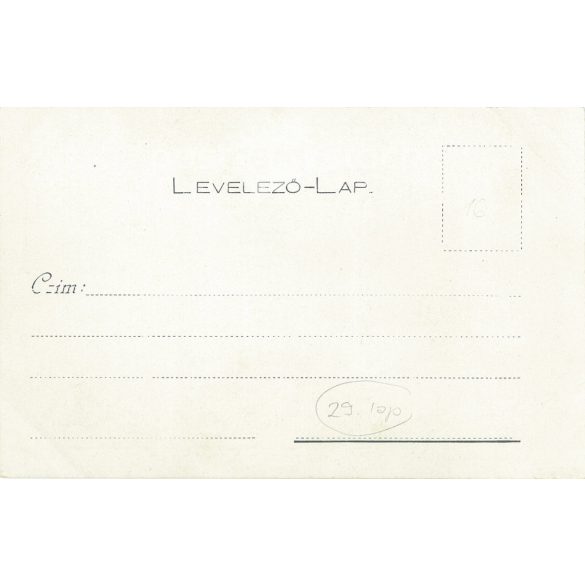 1898 - Gáspár András huszárkapitány átadja Kossuthnak a képviselőházban az osztrákoktól, Ozoránál elvett zászlókat. Régi képeslap. (2793521)