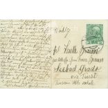 1908 - I. Ferenc József (1830-1916). Színezett litográfia. Régi képeslap. (2793533)