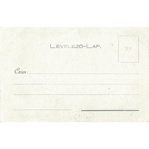 1899 - Hentzi halálos lövést kap. Régi képeslap. (2793558)