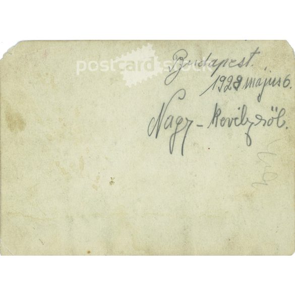 1928 - Nagy-kevély. Vidám társaság. A képen szereplők és a kép készítője ismeretlen. Régi fotó. Fekete-fehér fotó, eredeti papírkép.  (2793633)