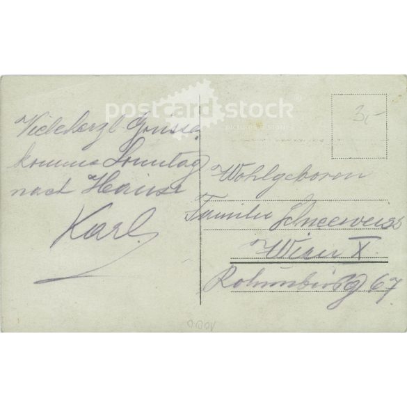 Cca 1914 - Katonafotó. A képen szereplők és a kép készítője ismeretlen. Régi fotó. Fekete-fehér fotólap, eredeti papírkép. (2793797)