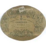 Cca 1900 - Családi csoportkép, feltehetően testvérekről. A képen szereplők személye ismeretlen. A fotó Carposio fotóműtermében készült, Fiumeben. Régi fotó, vágott. Eredeti kabinetfotó / keményhátú fotó / vizitkártya, CDV fotó. (2793872)