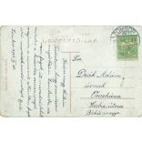 1915 - II. Rákóczi Ferenc szobra, Zombor. Eredeti régi fotó. Színezett fotólap, régi képeslap. (2793884)